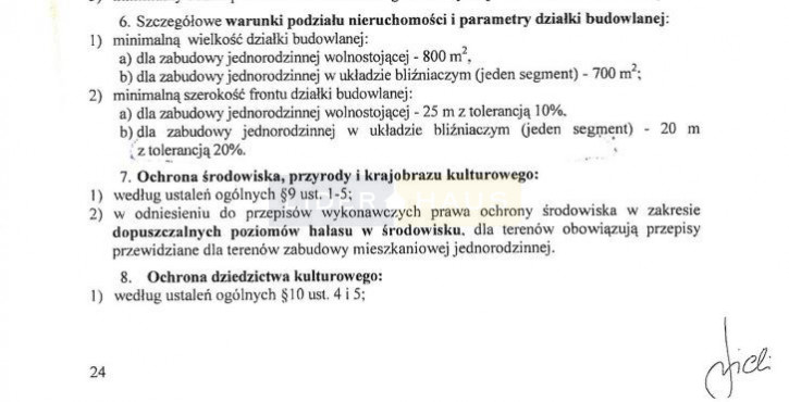 Działka Sprzedaż Kiełpin Warszawska 5