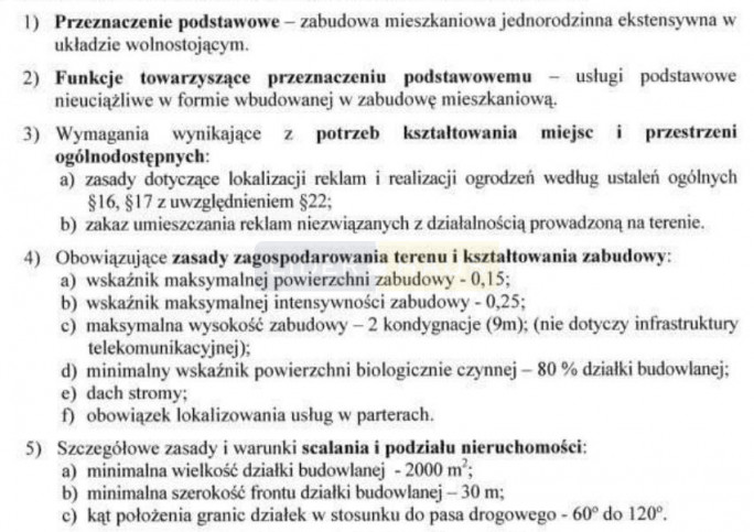 Działka Sprzedaż Sadowa 4